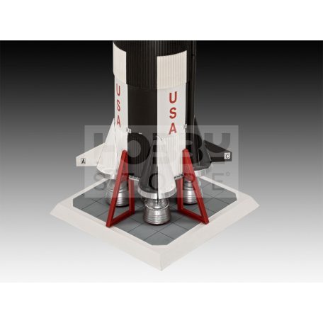 Revell Apollo 11 Saturn V Rocket (50 Years Moon Landing) 1:96 űrhajó makett 03704R