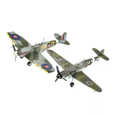   Revell Combat Set Bf109G-10 & Spitfire Mk.V 1:72 repülő makett 03710R