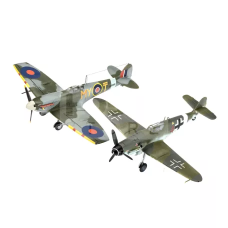 Revell Combat Set Bf109G-10 & Spitfire Mk.V 1:72 repülő makett 03710R