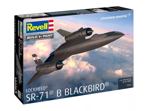 Revell Lockheed SR-71B Blackbird – 1:48 repülőgép makett