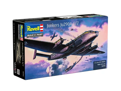 Revell Junkers Ju290A-5/7 “Seeadler” – 1:72 repülőgép makett