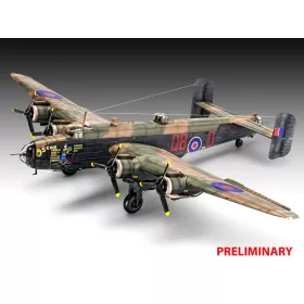   Revell Handley Page Halifax B Mk.III – 1:72 repülőgép makett