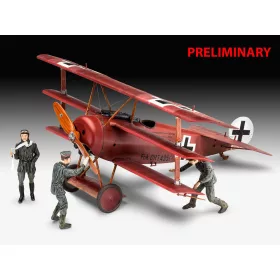   Revell Fokker Dr.I (75 Years of Plastic Modelling) – 1:28 repülőgép makett