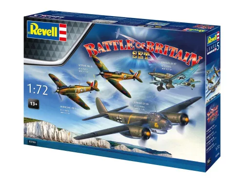 Revell Battle of Britain 85th Anniversary Set – 1:72 repülőgép makett szett