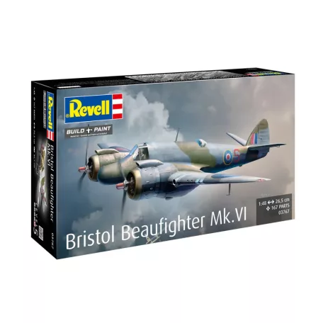 Revell Bristol Beaufighter Mk. VI 1:48 repülőgép makett 03767R