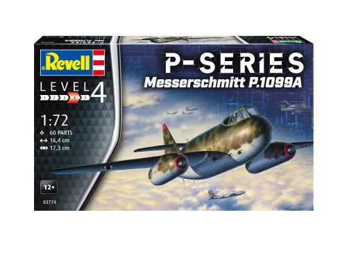 Revell Messerschmitt P.1099A - P-Series – 1:72 repülőgép makett