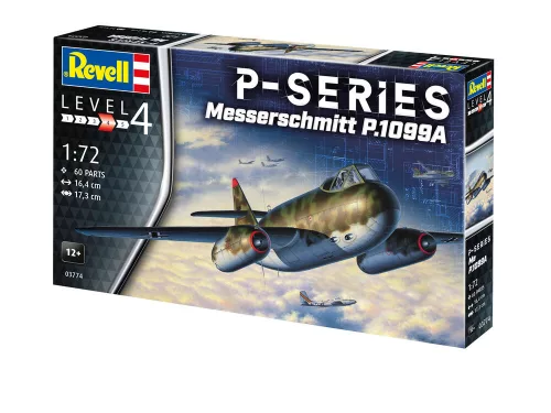 Revell Messerschmitt P.1099A - P-Series – 1:72 repülőgép makett