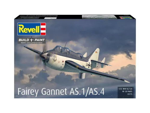 Revell Fairey Gannet AS.1/AS.4 – 1:72 repülőgép makett