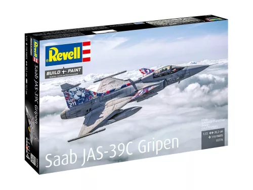 Revell Saab JAS-39C Gripen – 1:72 repülőgép makett