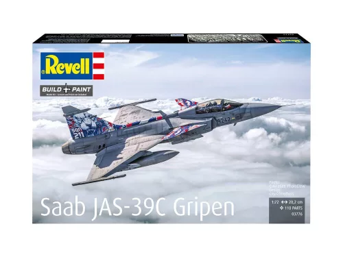 Revell Saab JAS-39C Gripen – 1:72 repülőgép makett