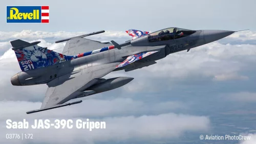 Revell Saab JAS-39C Gripen – 1:72 repülőgép makett