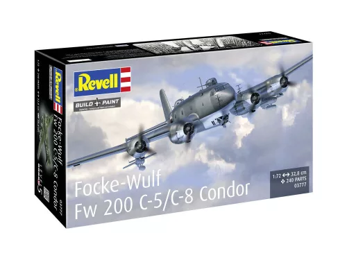 Revell Focke-Wulf Fw 200 C-5/C-8 Condor – 1:72 repülőgép makett