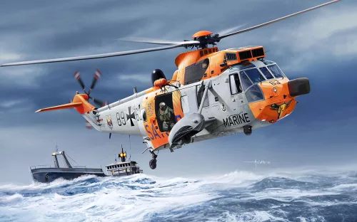 Revell Westland Sea King Mk. 41 – 1:72 helikopter makett
