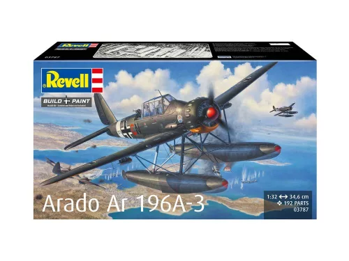 Revell Arado Ar196A-3 Seaplane – 1:32 repülőgép makett