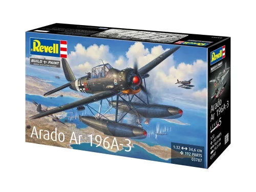 Revell Arado Ar196A-3 Seaplane – 1:32 repülőgép makett