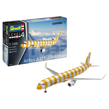 Revell Airbus A321-200 Condor repülőgép makett 03788R