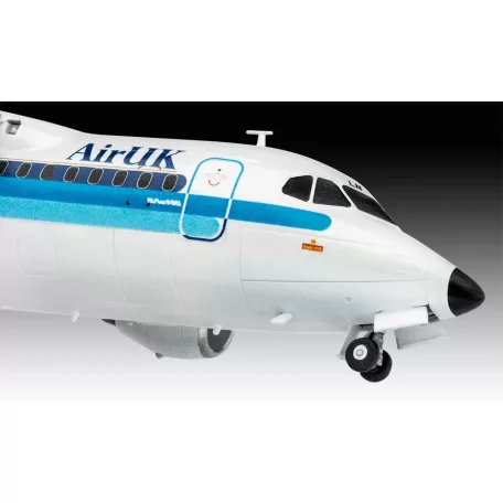Revell BAe 146-200 "AirUK" repülőgép makett 03791R