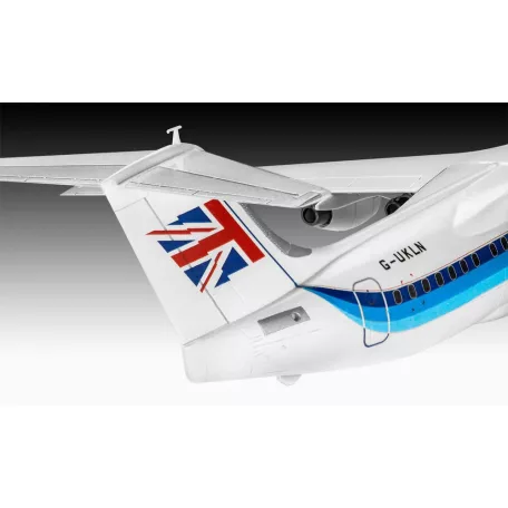 Revell BAe 146-200 "AirUK" repülőgép makett 03791R