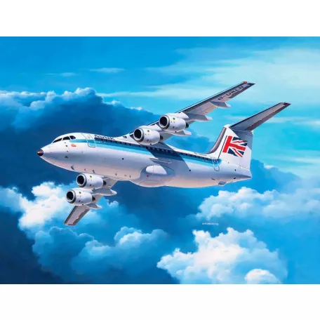 Revell BAe 146-200 "AirUK" repülőgép makett 03791R