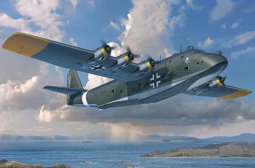Revell Blohm & Voss BV222 – 1:72 repülőgép makett