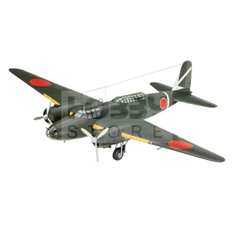 Revell KI-21-lA "Sally" 1:72 repülőgép makett 03797R