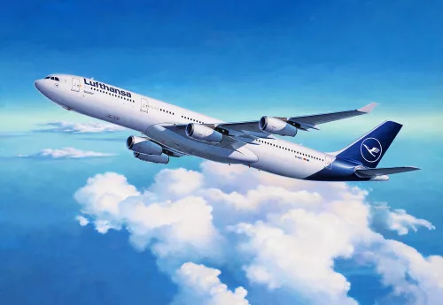 Revell A340-300 Lufthansa New Livery – 1:144 repülőgép makett