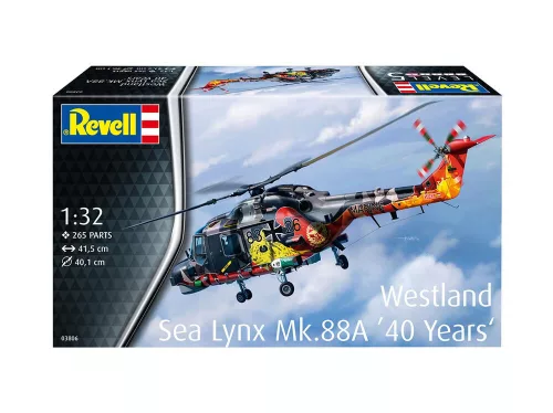 Revell Westland Lynx (Special Livery) – 1:32 helikopter makett