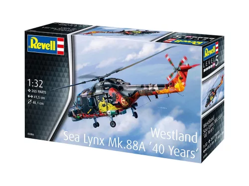 Revell Westland Lynx (Special Livery) – 1:32 helikopter makett