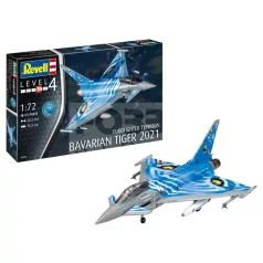  Revell Eurofighter Typhoon Bavarian Tiger 2021 1:72 replülő makett 03818R