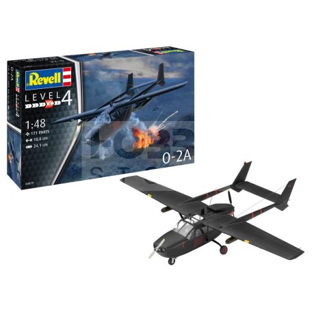 Revell O-2A Skymaster 1:48 repülő makett 03819R