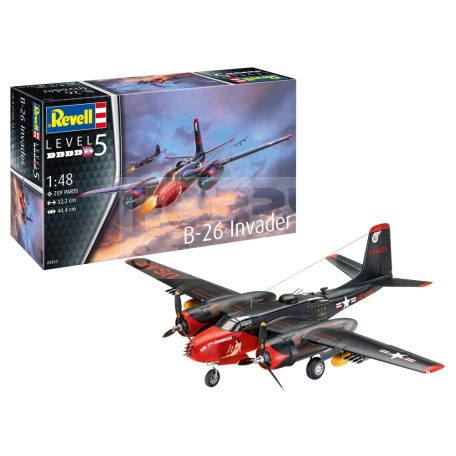 Revell B-26C Invader 1:48 repülő makett 03823R