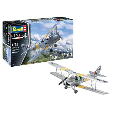 Revell D.H. 82A Tiger Moth 1:32 repülő makett 03827R