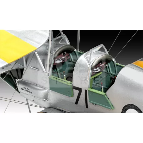 Revell D.H. 82A Tiger Moth 1:32 repülő makett 03827R