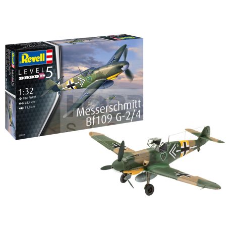 Revell Messerschmitt Bf109G-2/4 1:32 repülő makett 03829R