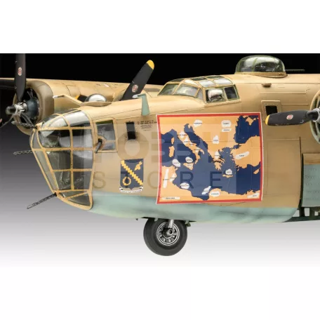 Revell B-24D Liberator 1:48 repülő makett 03831R