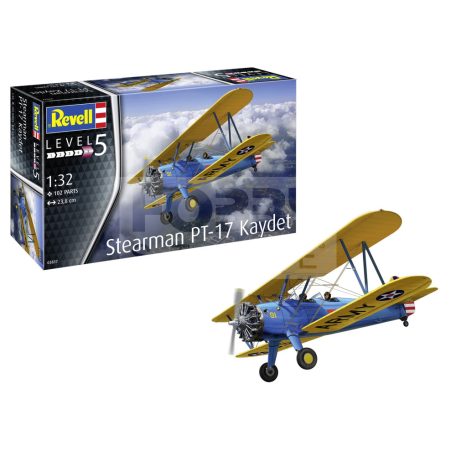 Revell Stearman PT-17 Kaydet 1:32 repülő makett 03837R