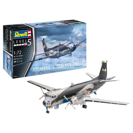 Revell Breguet Atlantic 1 Italian Eagle 1:72 repülő makett 03845R