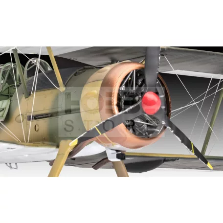 Revell Gloster Gladiator Mk. II 1:32 repülő makett 03846R