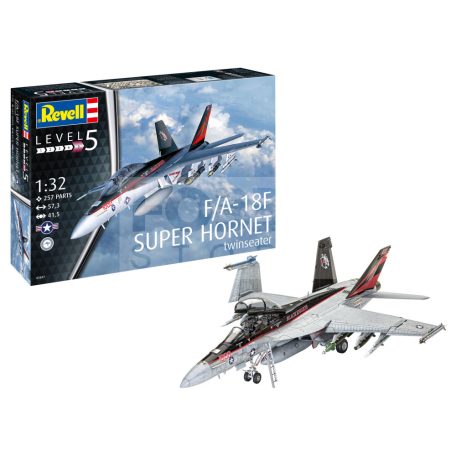 Revell F/A-18F Super Hornet 1:32 repülő makett 03847R