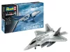 Revell Lockheed Martin F-22A Raptor – 1:72 repülőgép makett