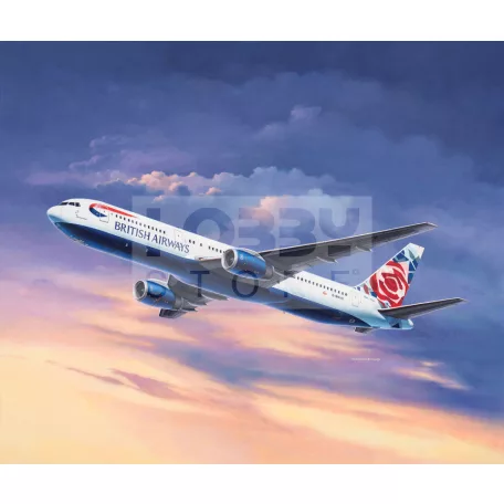 Revell Boeing 767-300ER (Airline TBD) 1:144 repülő makett 03862R