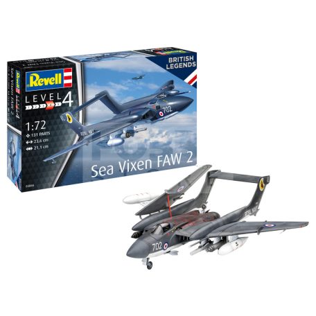 Revell Sea Vixen FAW 2 "70th Anniversary" 1:72 repülő makett 03866R