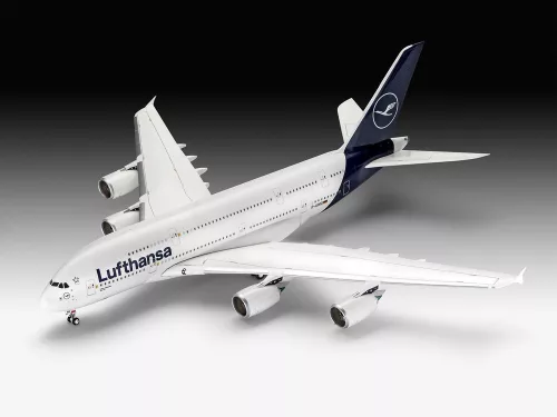 Revell Airbus A380-800 Lufthansa "New Livery" – 1:144 repülőgép makett