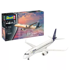   Revell Embraer 190 Lufthansa New Livery 1:144 repülő makett 03883R