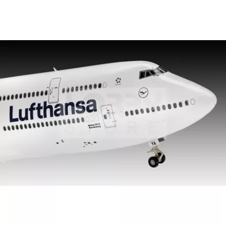 Revell Boeing 747-8 Lufthansa New Livery makett 1:144 repülő makett 03891R