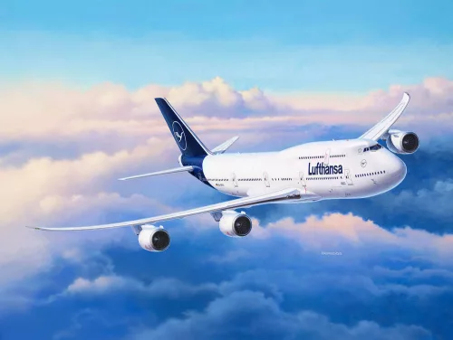 Revell Boeing 747-8 Lufthansa "New Livery" – 1:144 repülőgép makett