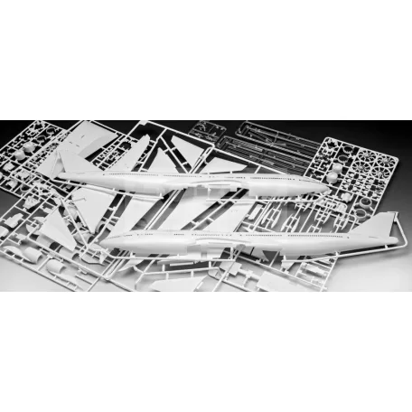 Revell Boeing 747-8 Lufthansa New Livery makett 1:144 repülő makett 03891R