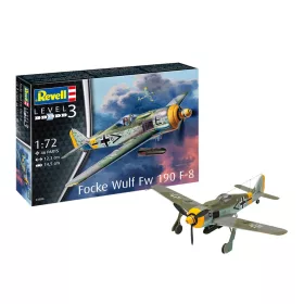Revell Focke Wulf Fw190 F-8 – 1:72 repülőgép makett