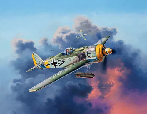 Revell Focke Wulf Fw190 F-8 – 1:72 repülőgép makett