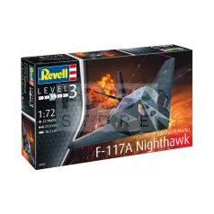 Revell F-117 Stealth Fighter 1:72 repülő makett 03899R